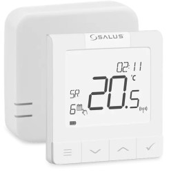 REGULATOR TEMPERATURY WQ610RF / BEZPRZEWODOWY QUANTUM Z OPENTHERM SALUS NATYNKOWY TYGODNIOWY AKUMULATOR