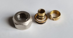 ADAPTER PEX (EUROCONUS) 16x3/4˝